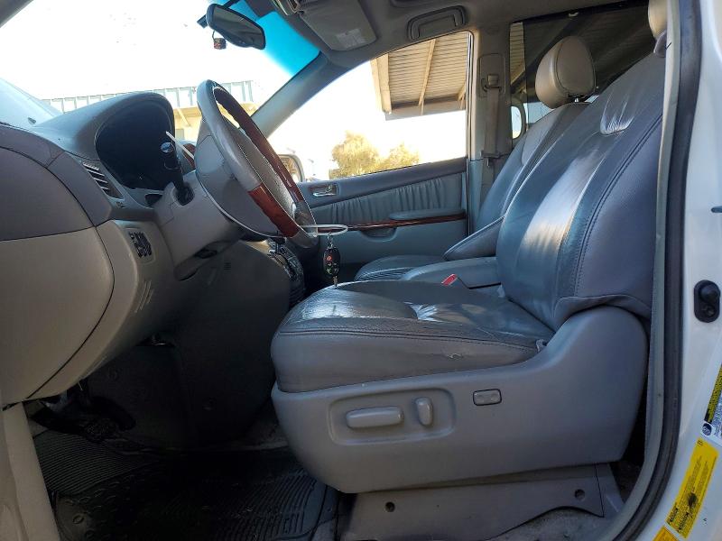 2005 Toyota Sienna VIN 5TDBA22C25S053232 COPART salvage auction — SIDE, CA - SALVAGE CERTIFICATE, sold $600 on 2026-07-07 (photo 7)