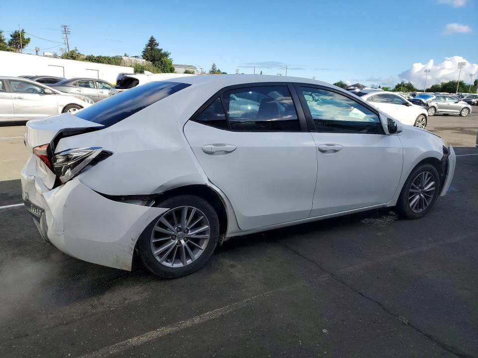 2014 Toyota Corolla VIN 5YFBURHE2EP069500 COPART salvage auction — REAR END, Ca - Salvage Certificate, sold $2,500 on 2026-07-10 (photo 3)