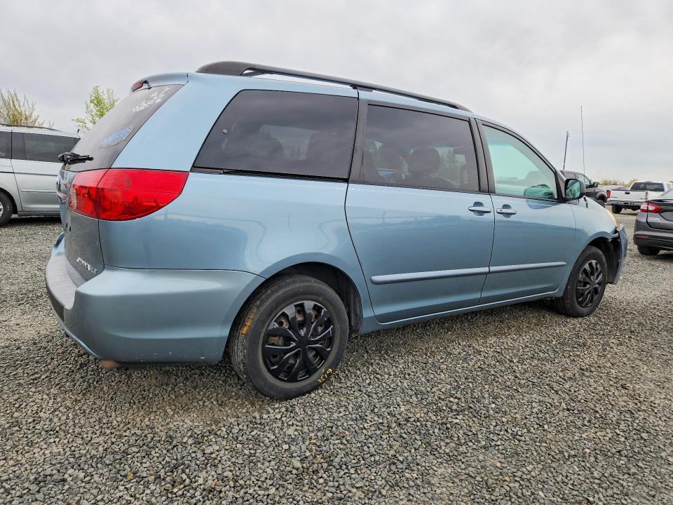 2006 Toyota Sienna VIN 5TDZA23C86S390647 COPART salvage auction — FRONT END, OR - SALVAGE TITLE CERTIFICATE, sold $200 on 2026-07-21 (photo 3)