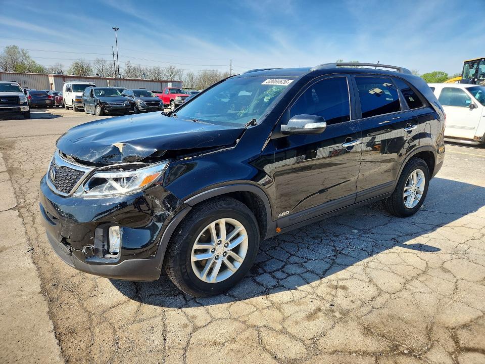 2015 Kia Sorento VIN 5XYKTDA73FG651919 COPART salvage auction — FRONT END, In - Cert Of Title-Salvage Title, sold $1,350 on 2026-07-13 (photo 1)