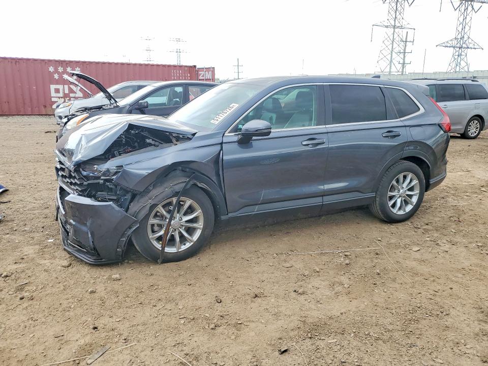 2025 Honda Cr-v VIN 2HKRS4H7XSH446110 COPART salvage auction — FRONT END, Il - Salvage Certificate, sold $10,200 on 2026-07-09 (photo 1)