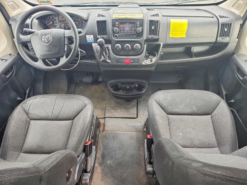 2020 Ram Promaster 3500 VIN 3C6URVJG7LE144163 COPART salvage auction — MINOR DENT/SCRATCHES, Nj - Certificate Of Title (P), sold $11,300 on 2026-07-28 (photo 8)