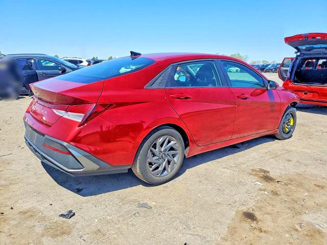2024 Hyundai Elantra VIN KMHLM4DG3RU675228 COPART salvage auction — FRONT END, Va - Cert Of Title - Salvage, sold $4,700 on 2026-07-08 (photo 3)