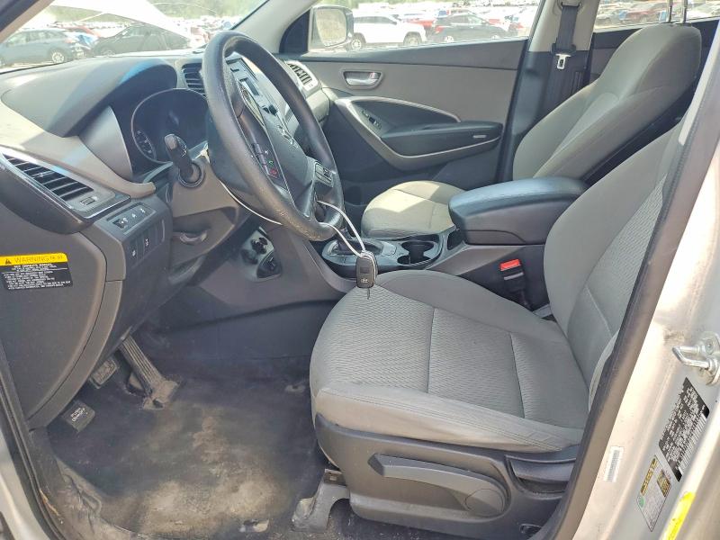 2015 Hyundai Santa fe VIN 5XYZTDLB4FG251187 COPART salvage auction — REAR END, Wv - Salvage Certificate, sold $1,950 on 2026-07-30 (photo 7)