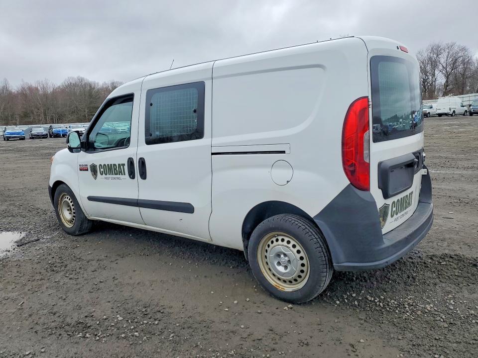 2016 Ram Promaster city VIN ZFBERFAT4G6C16728 COPART salvage auction — MINOR DENT/SCRATCHES, Salvage Title, sold $525 on 2026-07-29 (photo 2)