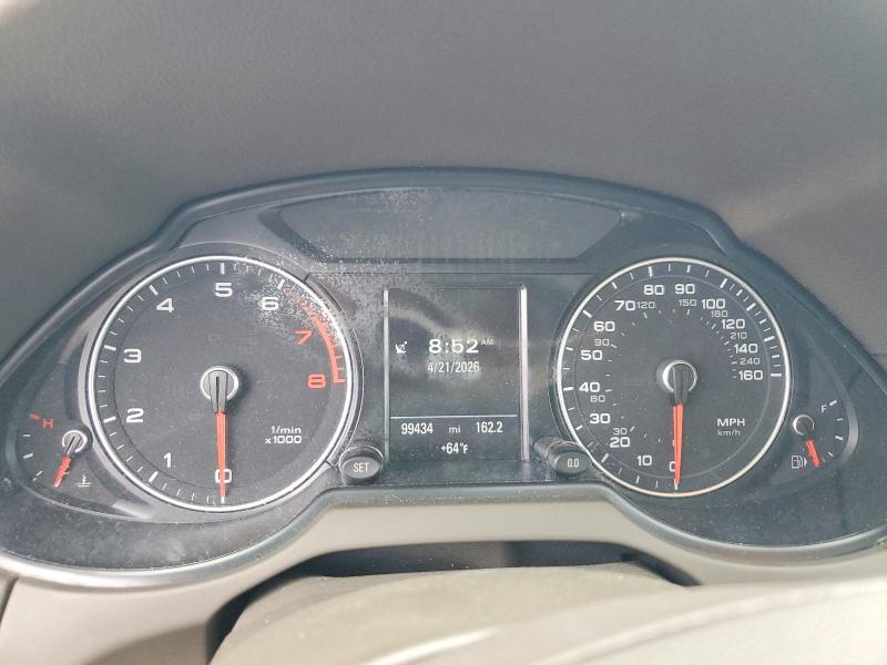 2014 Audi Q5 VIN WA1LFAFP9EA019230 COPART salvage auction — FRONT END, Tx - Salvage Vehicle Title, sold $1,050 on 2026-07-24 (photo 9)