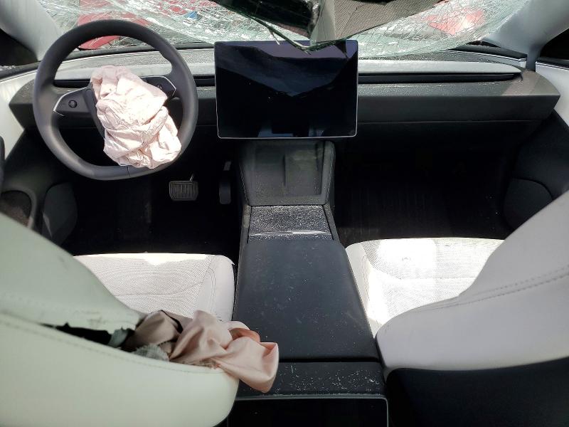 2025 Tesla Model 3 VIN 5YJ3E1EA2SF922294 COPART salvage auction — ROLLOVER, Salvage Title, sold $4,150 on 2026-07-27 (photo 8)