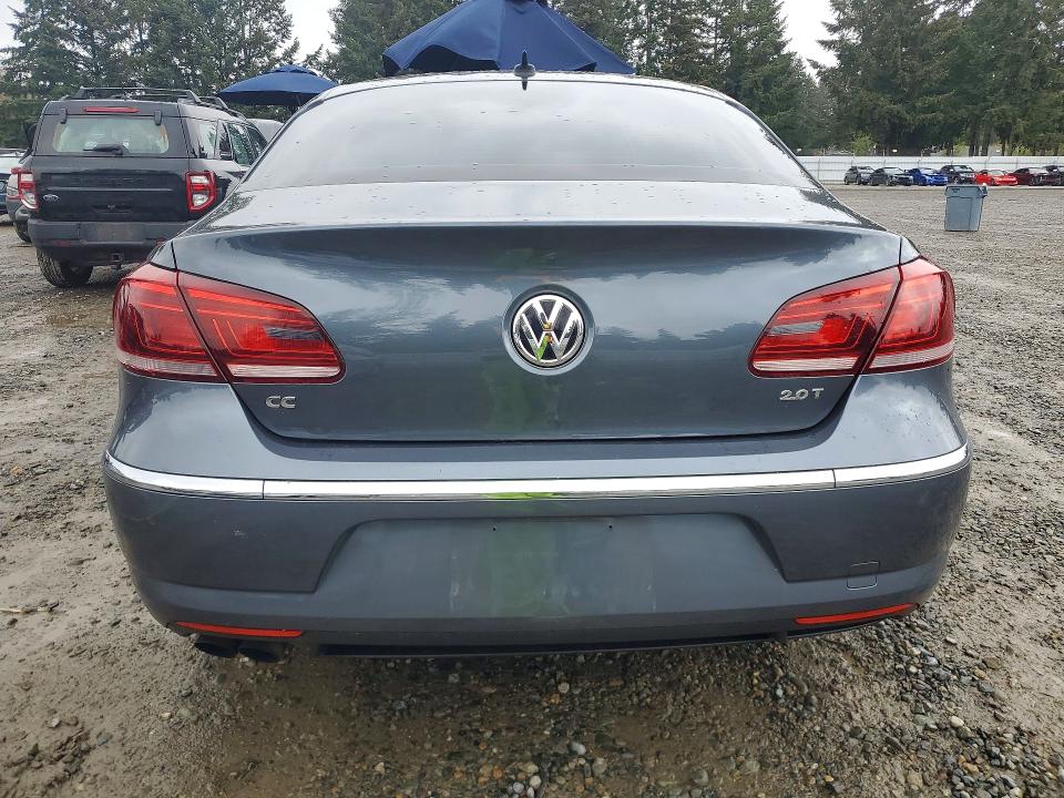 2013 Volkswagen Passat cc VIN WVWAP7AN5DE505642 COPART salvage auction — FRONT END, WA - BILL OF SALE, sold $250 on 2026-07-31 (photo 6)