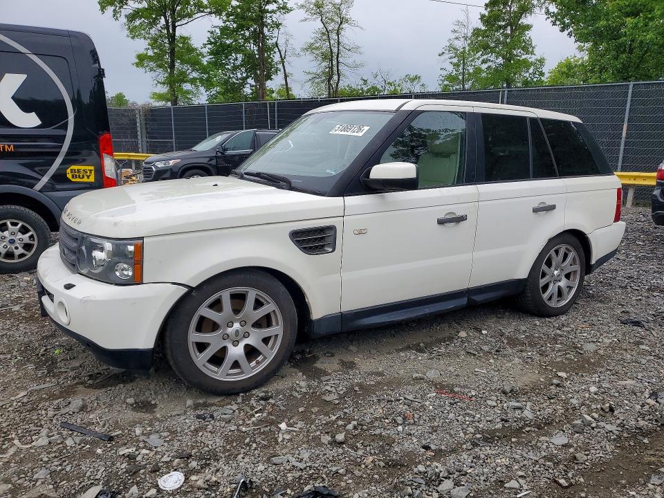 2009 Land rover Range rover sport VIN SALSK25409A196547 COPART salvage auction — FRONT END, IN - CERTIFICATE OF TITLE, sold $375 on 2026-07-29 (photo 1)