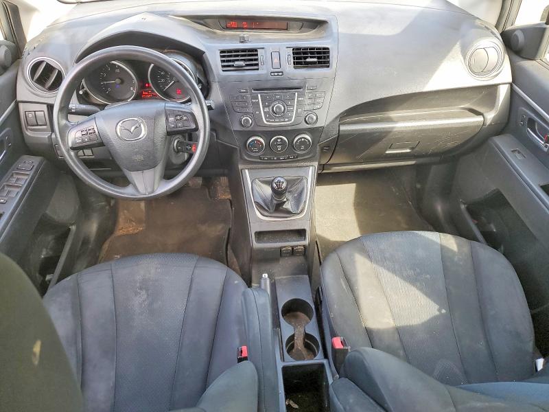 2014 Mazda 5 VIN JM1CW2BLXE0164703 COPART salvage auction — REAR END, Salvage Title, sold $625 on 2026-07-14 (photo 8)