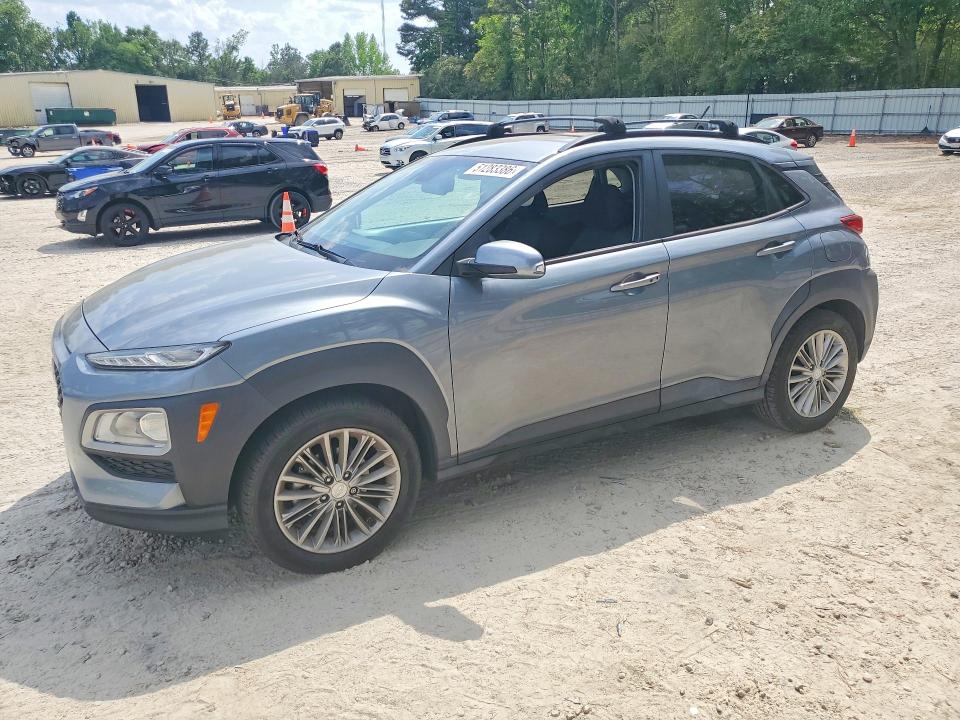2020 Hyundai Kona VIN KM8K22AA7LU504558 COPART salvage auction — FRONT END, Nc - Salvage Certificate Of Title, sold $5,700 on 2026-07-06 (photo 1)