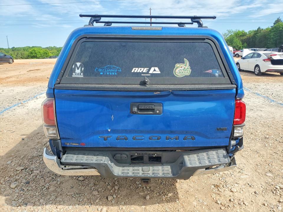 2017 Toyota Tacoma VIN 5TFCZ5AN6HX117658 COPART salvage auction — REAR END, Nc - Salvage Certificate Of Title, sold $11,500 on 2026-07-27 (photo 6)