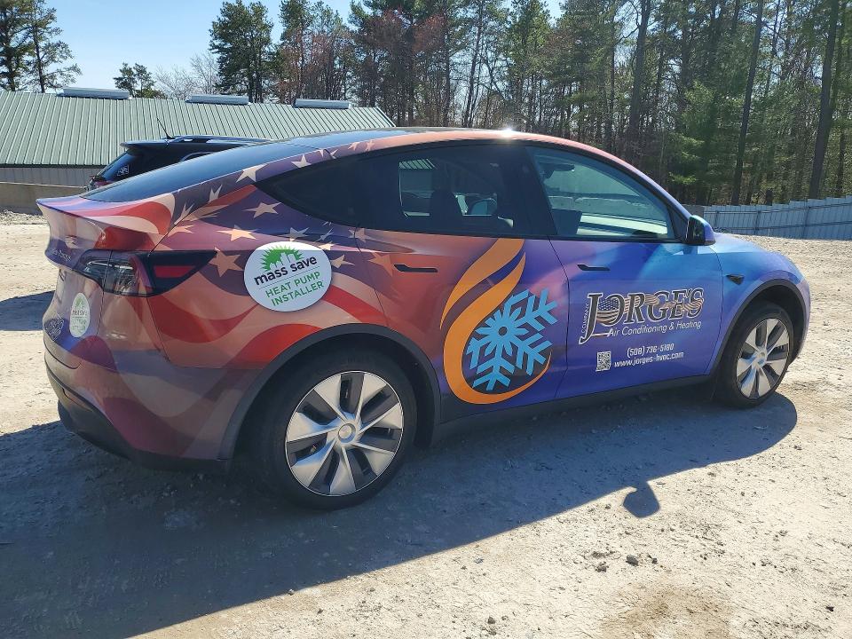 2024 Tesla VIN 7SAYGDED3RF087153 COPART salvage auction — SIDE, Ma - Cert Of Title-Salvage, sold $9,100 on 2026-07-15 (photo 3)