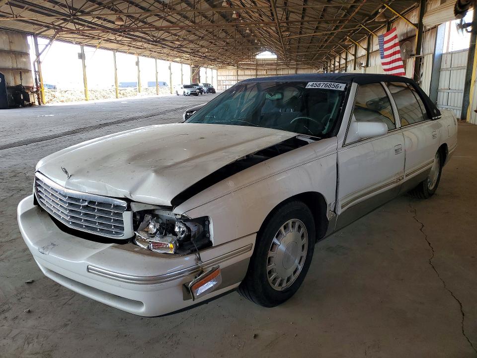 1998 Cadillac Deville VIN 1G6KD54Y8WU757906 COPART salvage auction — FRONT END, AZ - CERT OF TITLE - SALVAGE, sold $200 on 2026-08-17 (photo 1)