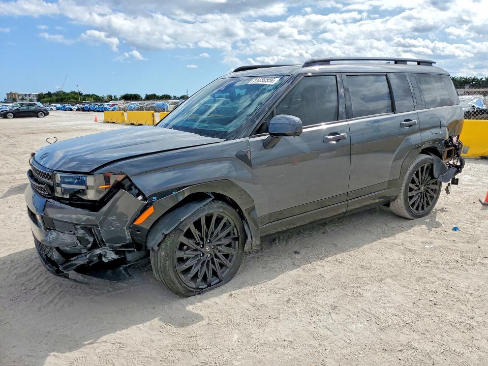 2024 Hyundai Santa fe VIN 5NMP54GLXRH051588 COPART salvage auction — REAR END, Id - Salvage Certificate Of Title, sold $8,000 on 2026-07-29 (photo 1)