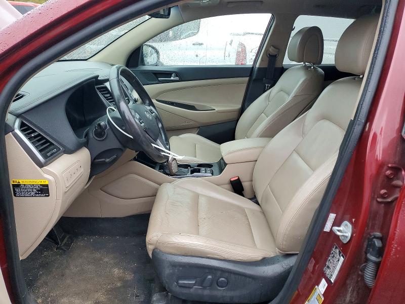 2017 Hyundai Tucson VIN KM8J3CA23HU293065 COPART salvage auction — MINOR DENT/SCRATCHES, NH - CERTIFICATE OF TITLE, sold $2,700 on 2026-07-14 (photo 7)
