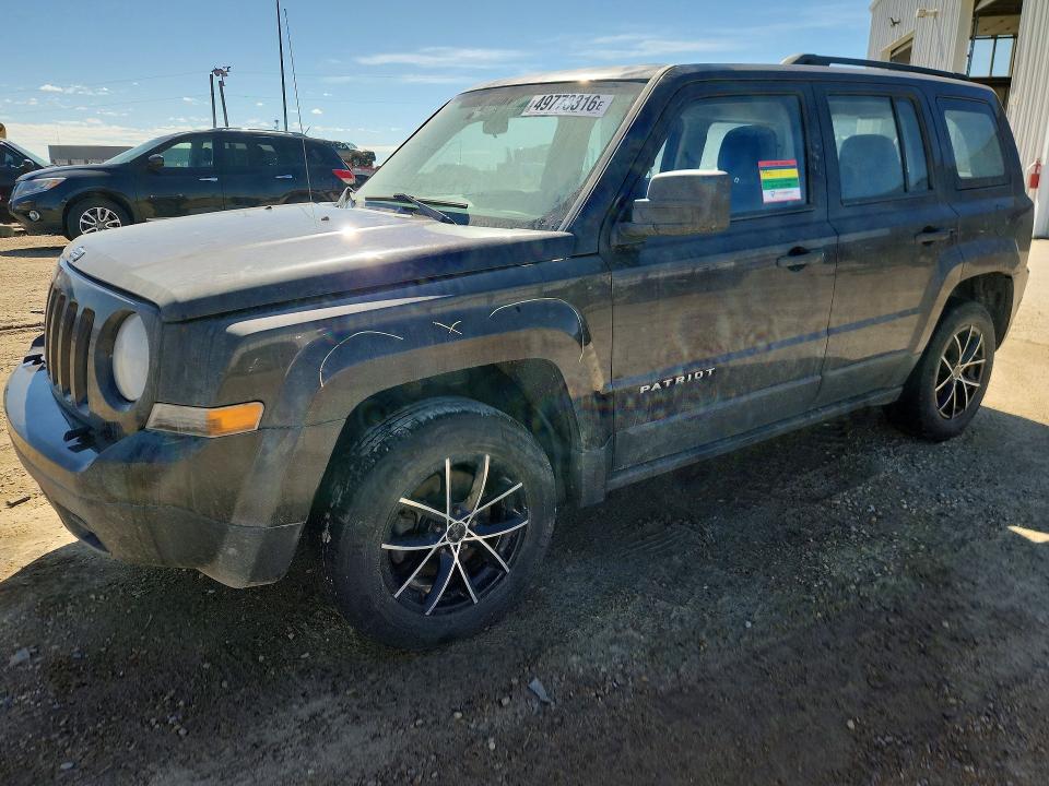 2014 Jeep Liberty (patriot) VIN 1C4NJPAA3ED856444 COPART salvage auction — VANDALISM, Ab - Bos - Active, sold $1,400 on 2026-07-03 (photo 1)