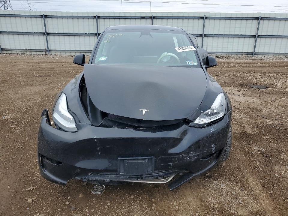 2020 Tesla Model y VIN 5YJYGDEE3LF045854 COPART salvage auction — FRONT END, Il - Salvage Certificate, sold $5,100 on 2026-07-07 (photo 5)