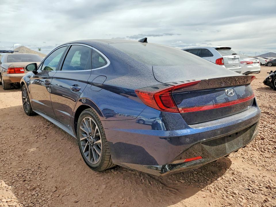 2020 Hyundai Sonata VIN 5NPEH4J26LH045652 COPART salvage auction — FRONT END, Id - Salvage Certificate Of Title, sold $3,950 on 2026-07-09 (photo 2)