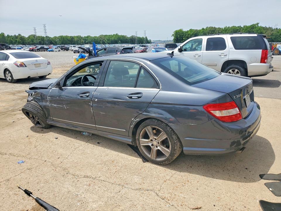 2010 Mercedes-benz C-klasse VIN WDDGF5EB9AR098355 COPART salvage auction — FRONT END, Tn - Salvage Certificate, sold $425 on 2026-07-14 (photo 2)