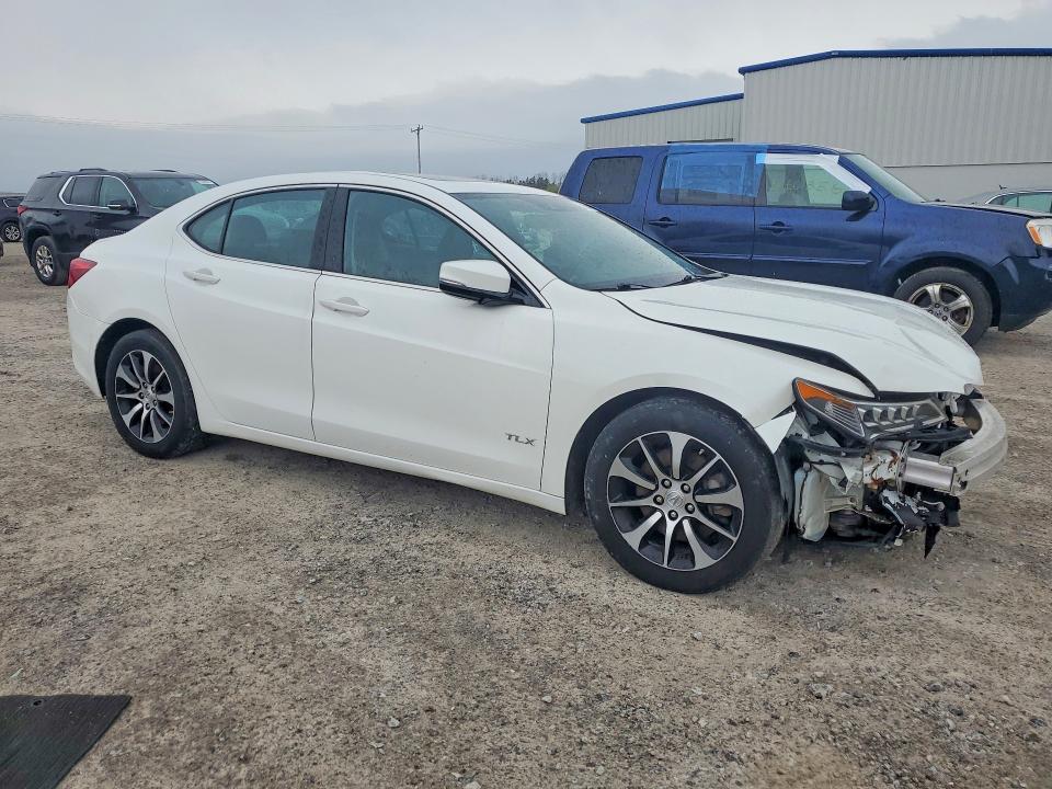 2015 Acura Tlx VIN 19UUB1F59FA026606 COPART salvage auction — FRONT END, NY, sold $675 on 2026-08-24 (photo 4)