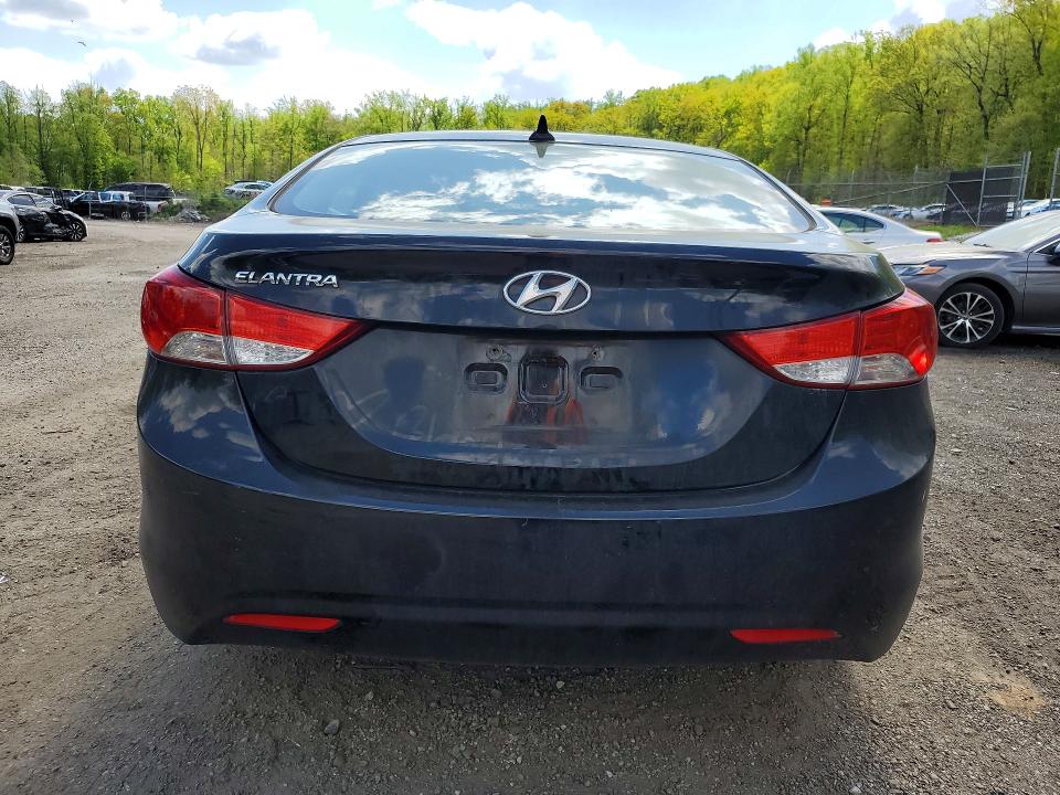 2013 Hyundai VIN KMHDH4AE3DU753432 COPART salvage auction — FRONT END, Md - Cert Of Salvage > 75% Damage, sold $550 on 2026-07-28 (photo 6)