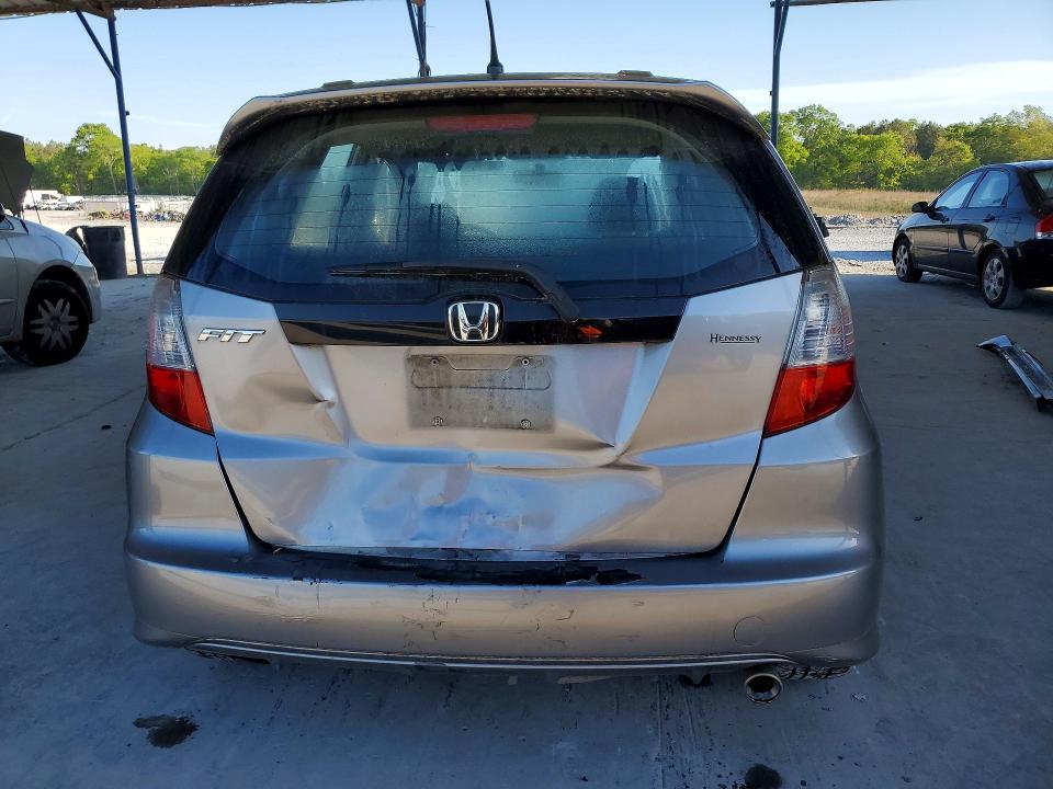 2009 Honda Fit VIN JHMGE88499S032404 COPART salvage auction — REAR END, Ga - Cert Of Title-Salvage, sold $1,700 on 2026-07-09 (photo 6)