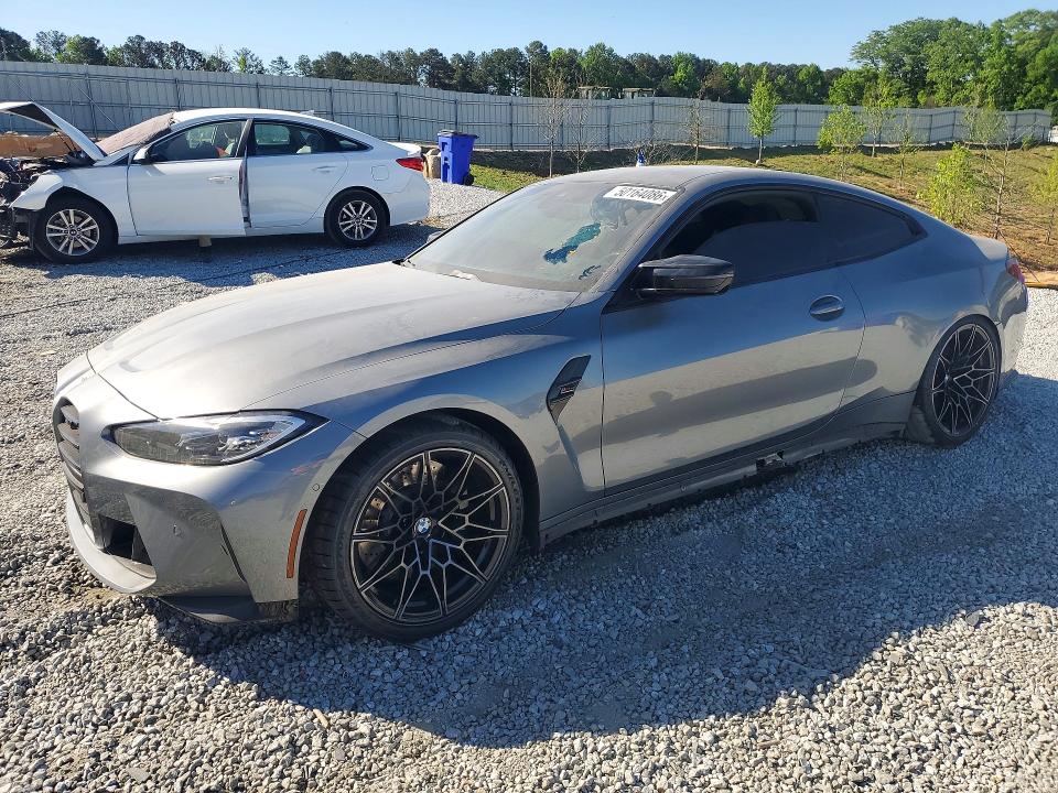 2022 BMW M4 VIN WBS33AZ08NCH76858 — COPART salvage auction photo