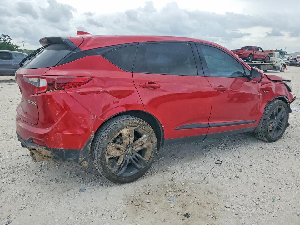 2020 Acura Rdx VIN 5J8TC1H66LL015450 COPART salvage auction — ROLLOVER, Tx - Certificate Of Title, sold $3,200 on 2026-07-12 (photo 3)