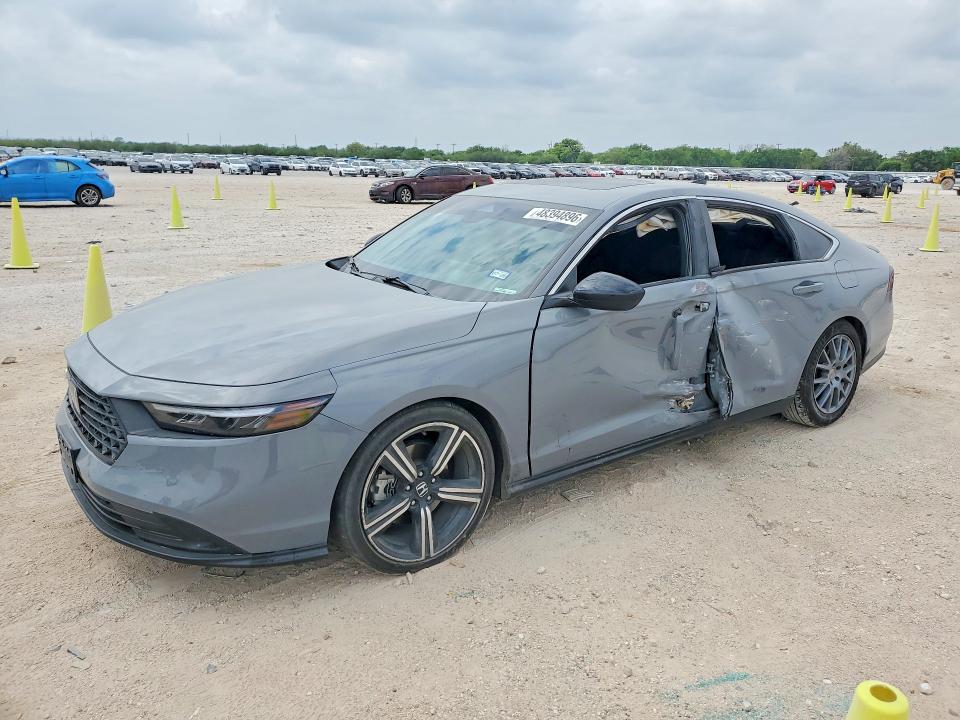 2024 Honda Accord VIN 1HGCY2F51RA072757 COPART salvage auction — SIDE, Tx - Salvage Vehicle Title, sold $7,800 on 2026-07-02 (photo 1)