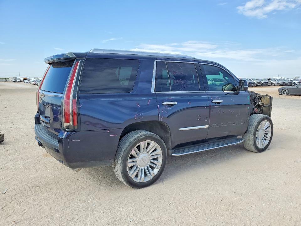 2017 Cadillac Escalade VIN 1GYS3BKJXHR345670 COPART salvage auction — FRONT END, Tx - Salvage Vehicle Title, sold $25 on 2026-07-01 (photo 3)