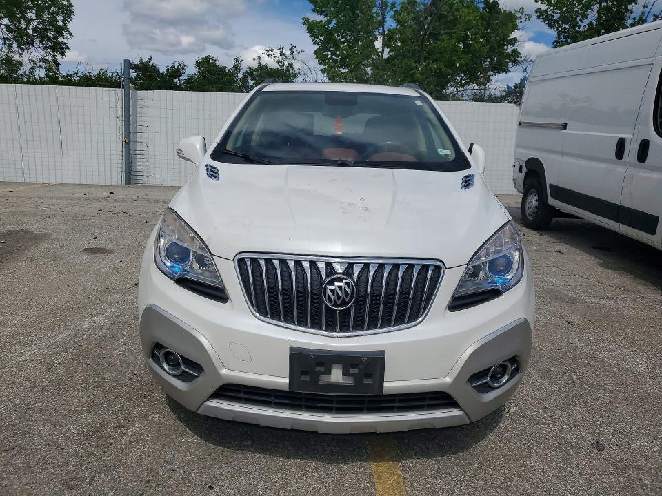 2015 Buick Encore VIN KL4CJCSB7FB254001 COPART salvage auction — REAR END, Mo - Salvage Certificate Of Title, sold $1,600 on 2026-07-31 (photo 5)
