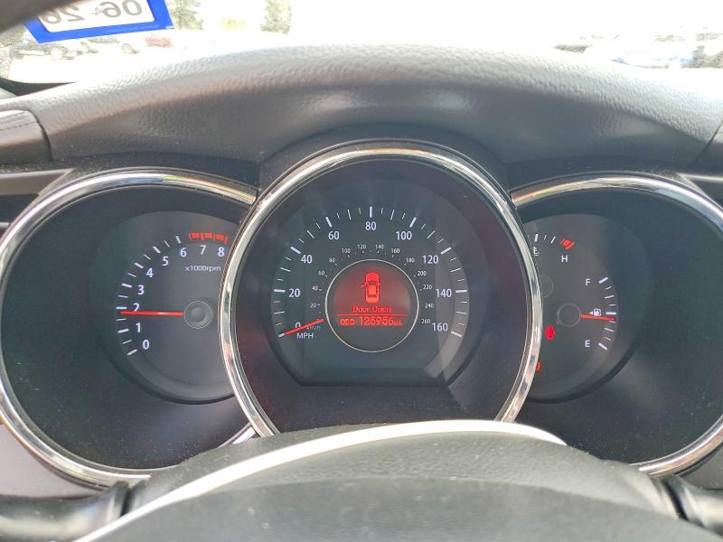 2011 Kia Optima VIN KNAGN4A74B5097063 COPART salvage auction — FRONT END, Tx - Salvage Vehicle Title, sold $400 on 2026-07-13 (photo 9)