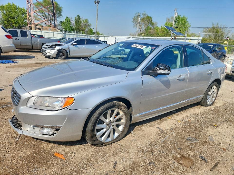 2015 Volvo S80 VIN YV140MAK6F1186150 COPART salvage auction — FRONT END, In - Cert Of Title-Salvage Title, sold $1,300 on 2026-08-03 (photo 1)