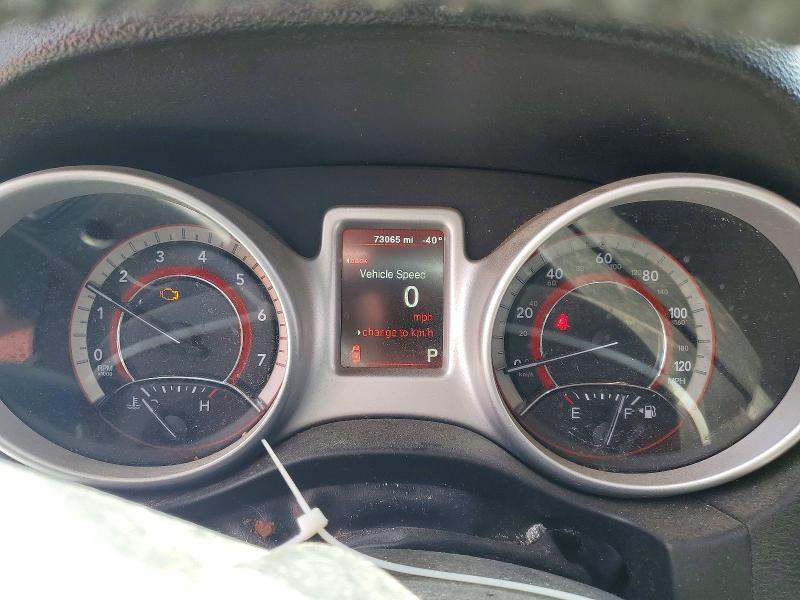 2018 Dodge Journey VIN 3C4PDCAB7JT347494 COPART salvage auction — HAIL, Ks - Cert Of Title-Salvage, sold $2,300 on 2026-07-09 (photo 9)