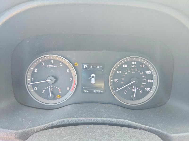 2018 Hyundai Tucson VIN KM8J3CA27JU755665 COPART salvage auction — FRONT END, RI - SALVAGE CERTIFICATE OF TITLE, sold $3,750 on 2026-07-07 (photo 9)