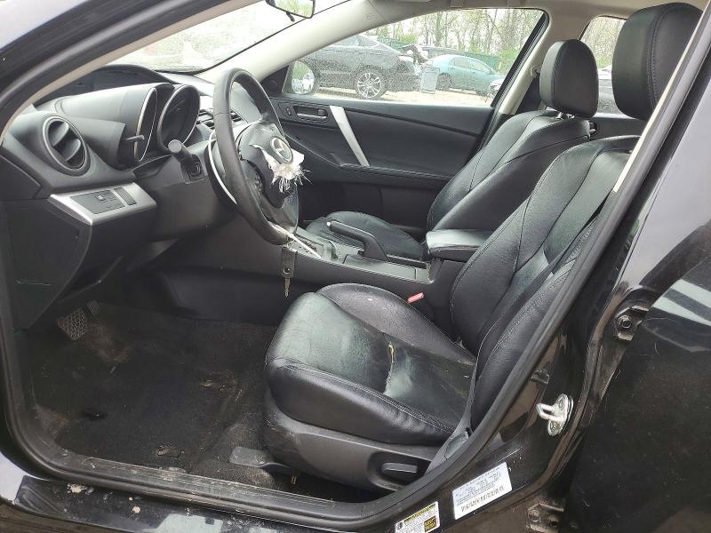 2012 Mazda 3 VIN JM1BL1W72C1642034 COPART salvage auction — FRONT END, Md - Cert Of Salvage > 75% Damage, sold $375 on 2026-07-14 (photo 7)
