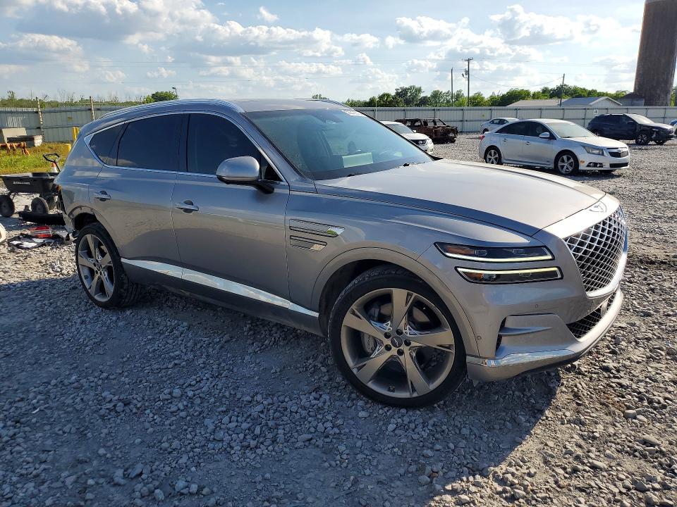 2021 Genesis Gv80 VIN KMUHCESC0MU042629 COPART salvage auction — REAR END, Al - Cert Of Title-Salvage Title, sold $14,200 on 2026-07-16 (photo 4)