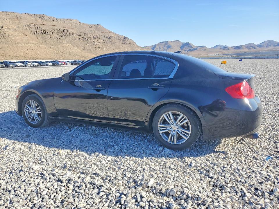 2013 Infiniti VIN JN1CV6AR4DM351462 COPART salvage auction — REAR END, Salvage Title, sold $250 on 2026-07-27 (photo 2)