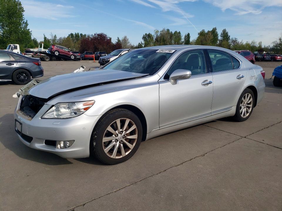 2010 Lexus Ls 460 VIN JTHBL5EF5A5093031 COPART salvage auction — FRONT END, Or - Salvage Title Certificate, sold $1,500 on 2026-07-03 (photo 1)