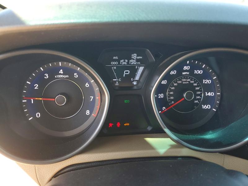2013 Hyundai Elantra VIN 5NPDH4AE3DH430934 COPART salvage auction — FRONT END, ID - SALVAGE CERTIFICATE OF TITLE, sold $350 on 2026-07-02 (photo 9)
