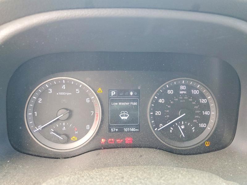2016 Hyundai Tucson VIN KM8J33A27GU242070 COPART salvage auction — FRONT END, Md - Cert Of Salvage > 75% Damage, sold $825 on 2026-07-10 (photo 9)