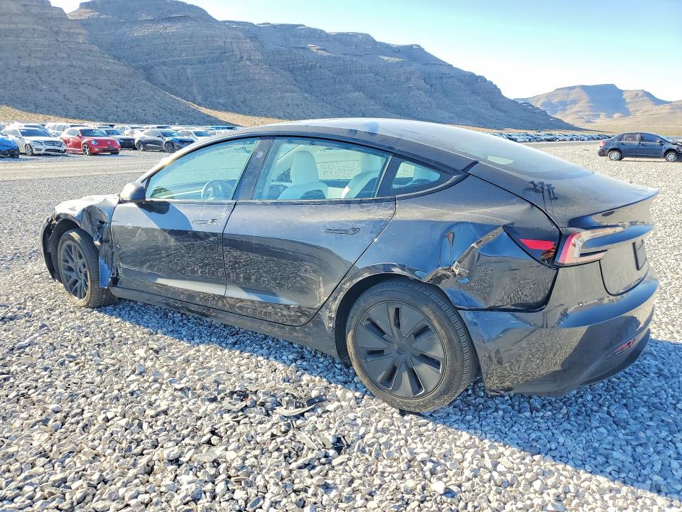 2024 Tesla Model 3 VIN 5YJ3E1EA1RF830717 COPART salvage auction — FRONT END, Nv - Salvage Title, sold $13,100 on 2026-07-22 (photo 2)
