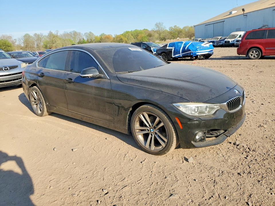 2016 BMW 4er VIN WBA4C9C57GG140937 COPART salvage auction — SIDE, Salvage Title, sold $2,150 on 2026-07-22 (photo 4)