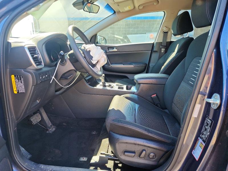 2021 Kia Sportage VIN KNDPMCAC7M7866126 COPART salvage auction — FRONT END, Ct - Cert Of Title-Salvage, sold $2,700 on 2026-07-14 (photo 7)