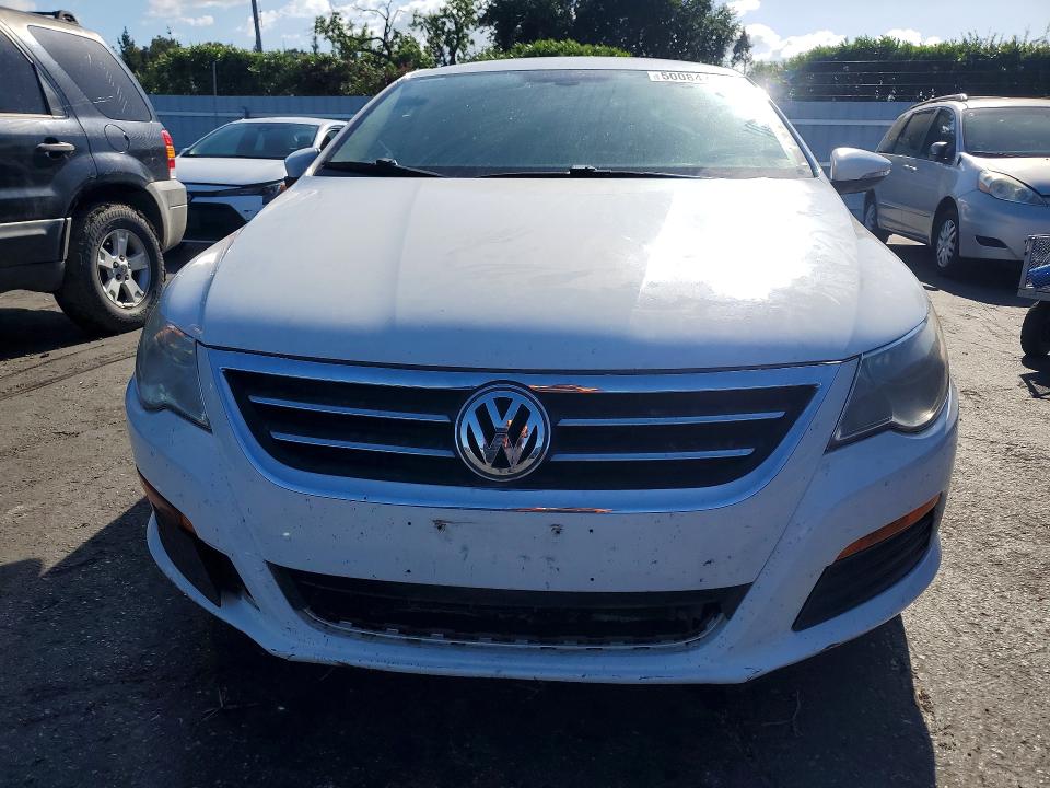 2012 Volkswagen Passat cc VIN WVWMP7AN2CE534673 COPART salvage auction — REAR END, Ca - Salvage Certificate, sold $525 on 2026-07-07 (photo 5)