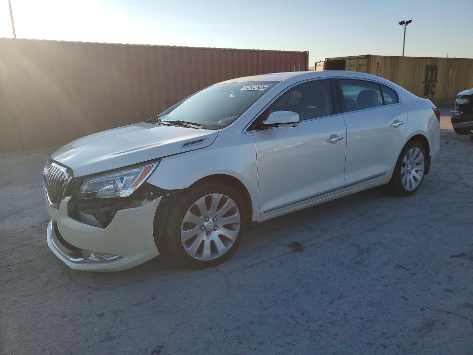 2014 Buick Lacrosse VIN 1G4GE5G33EF123482 COPART salvage auction — FRONT END, In - Cert Of Title-Salvage Title, sold $1,400 on 2026-07-10 (photo 1)