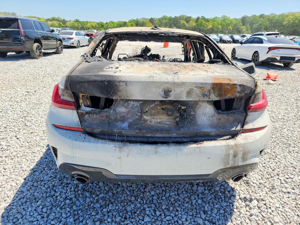 2019 BMW 3 series VIN WBA5R1C52KAK12739 COPART salvage auction — BURN, GA - BILL OF SALE - PARTS ONLY, sold $275 on 2026-07-14 (photo 6)