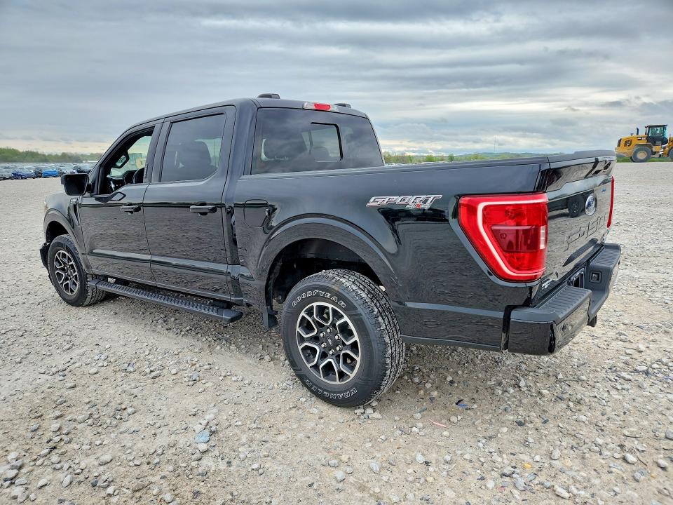 2022 Ford F-150 VIN 1FTEW1EP5NFB31803 COPART salvage auction — FRONT END, Mi - Cert Of Title-Salvage Vehicle, sold $12,800 on 2026-07-02 (photo 2)
