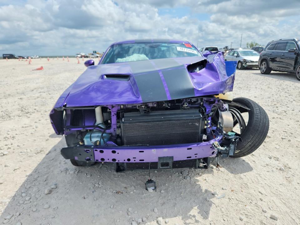 2016 Dodge Challenger VIN 2C3CDZBT0GH138158 COPART salvage auction — FRONT END, Tx - Salvage Vehicle Title, sold $2,450 on 2026-07-02 (photo 5)